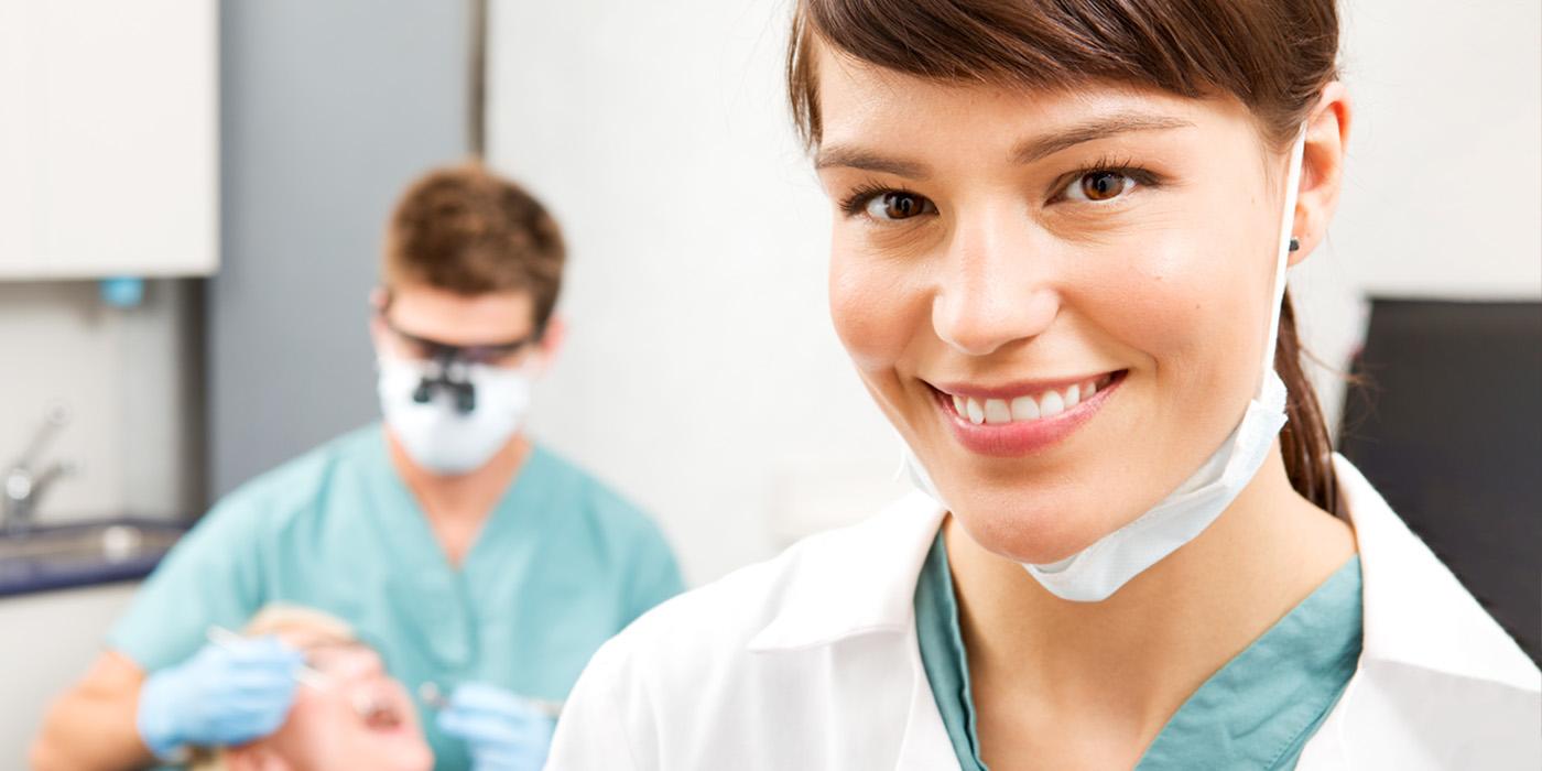 Dental Assistant at work